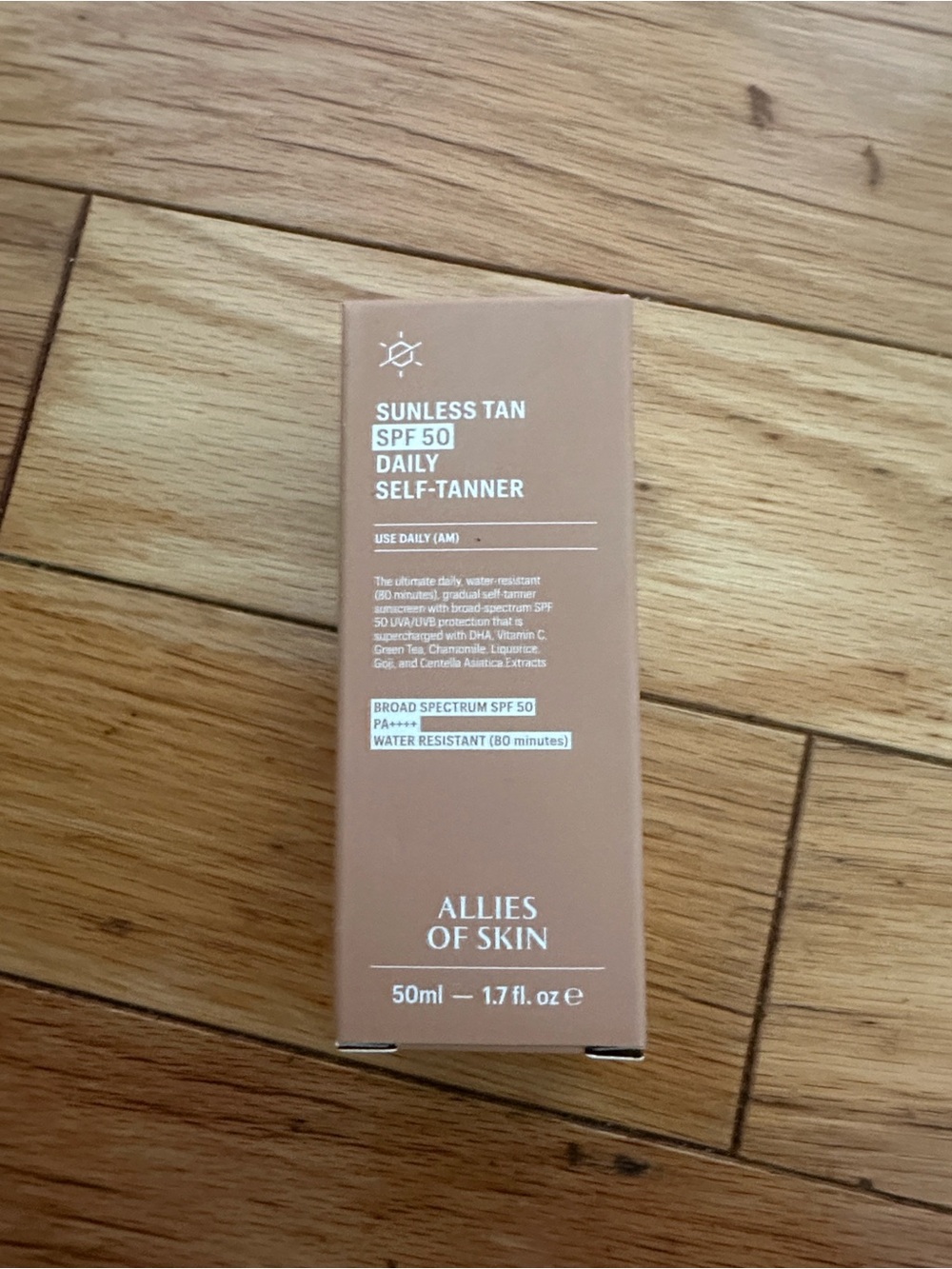 Allies of Skin Sunless Tan Daily Self-Tanner - Tan Brown
